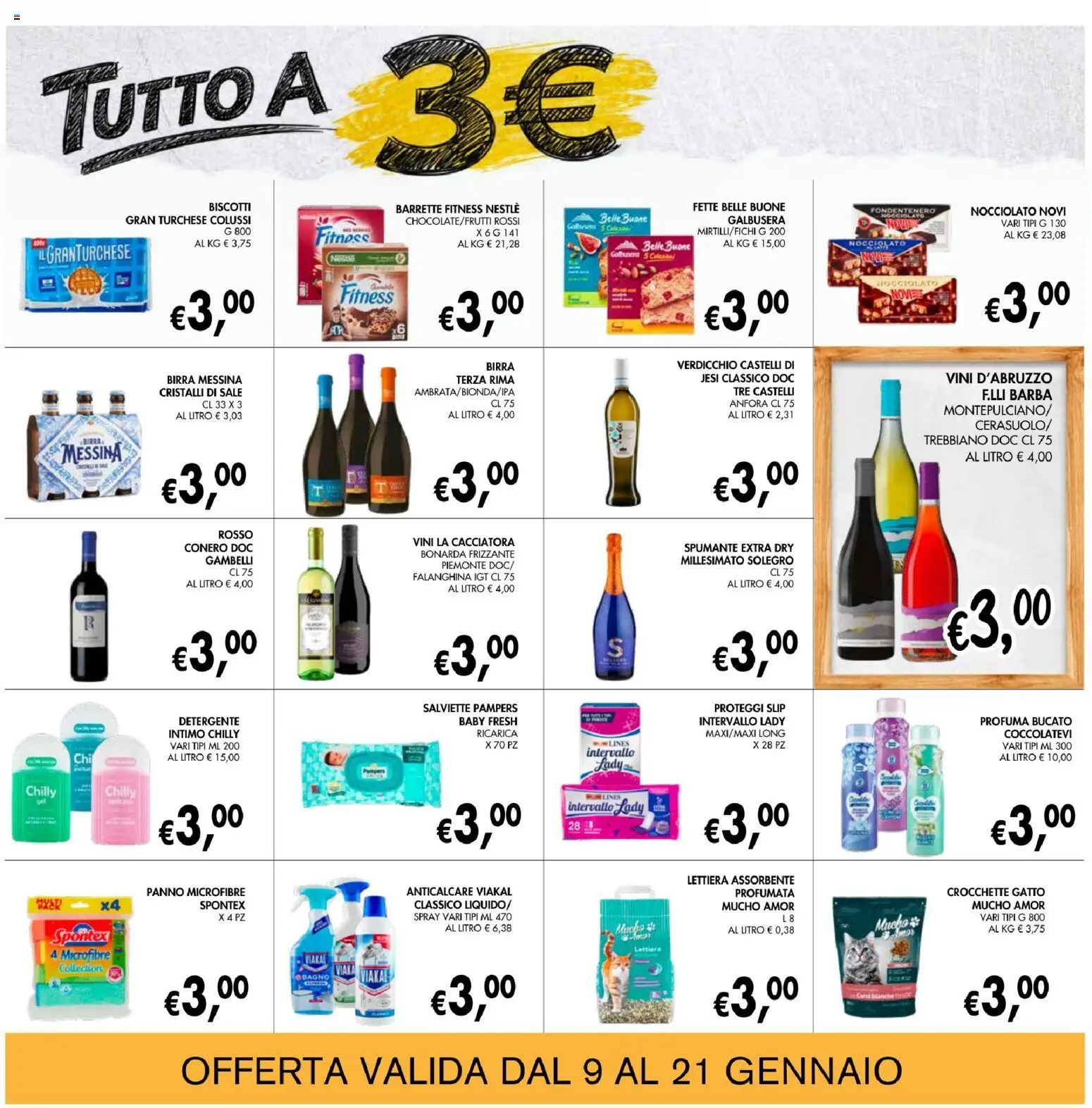 Volantino Coal del 09.01.2026 | Pagina: 18 | Prodotti: Anticalcare, Biscotti, Sale, Spumante