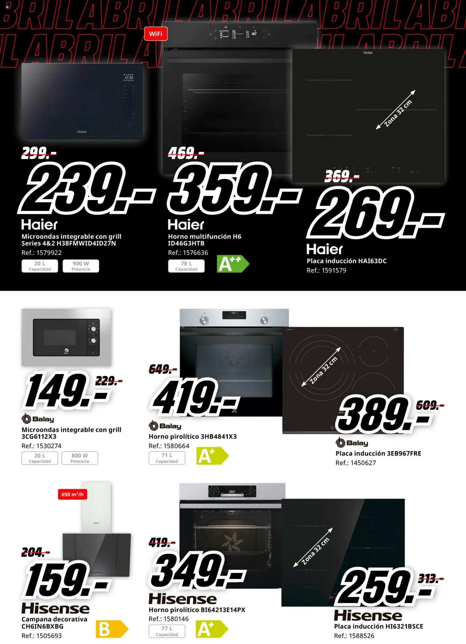 Media Markt folleto │ válido desde el 06.04.2026 | Página: 25 | Productos: Horno