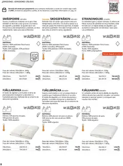 Vista previa Catálogo IKEA Ropa de Cama válido desde el 01.09.2025 | Página: 8 | Productos: Edredón, Té, Peso