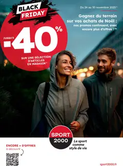 Sport 2000 - Prévisualisation de Sport 2000 Black Friday valide à partir de 24.11.2025