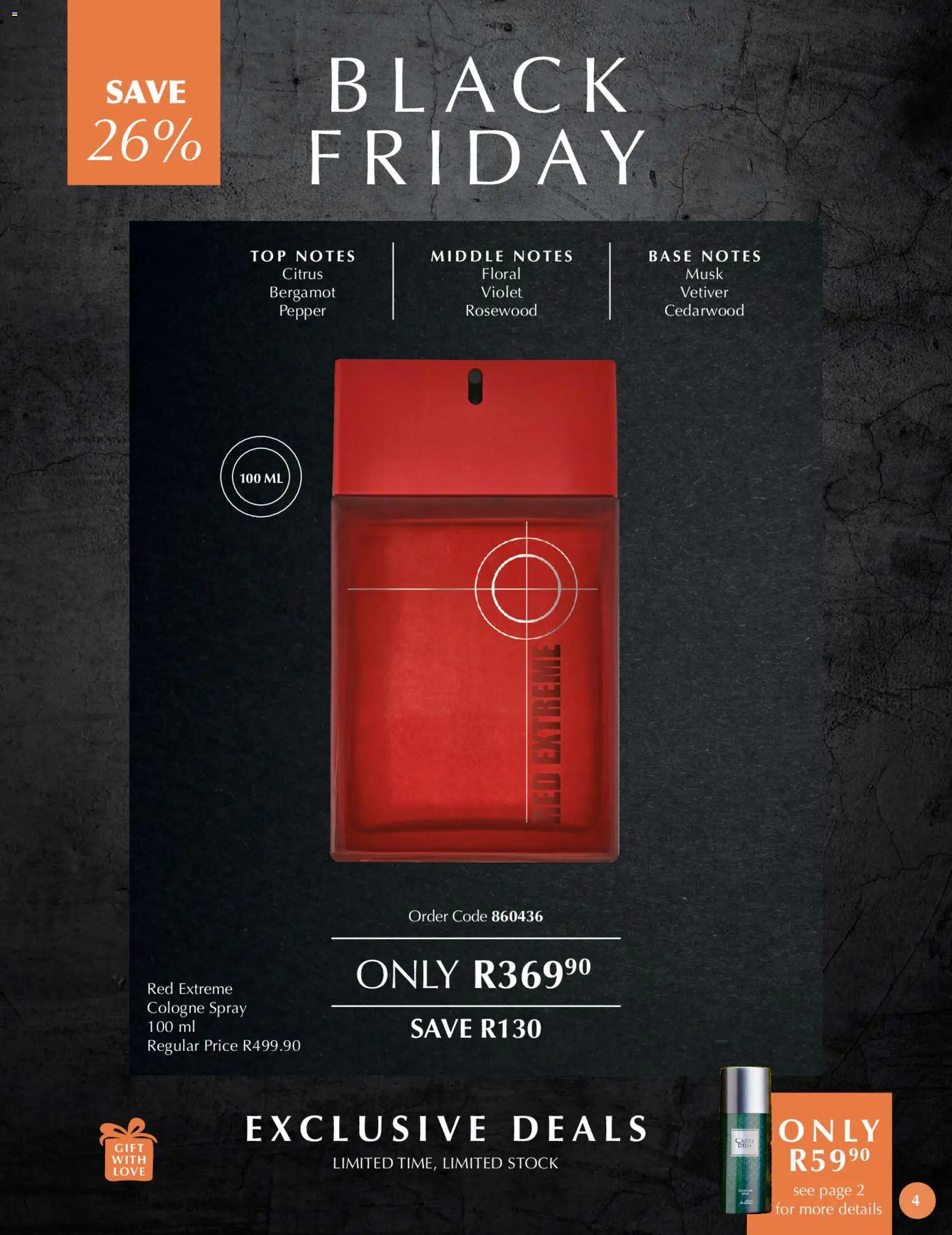 New Justine catalogue – valid from 21.11.2025 | Page: 4 | Products: Stock, Pepper