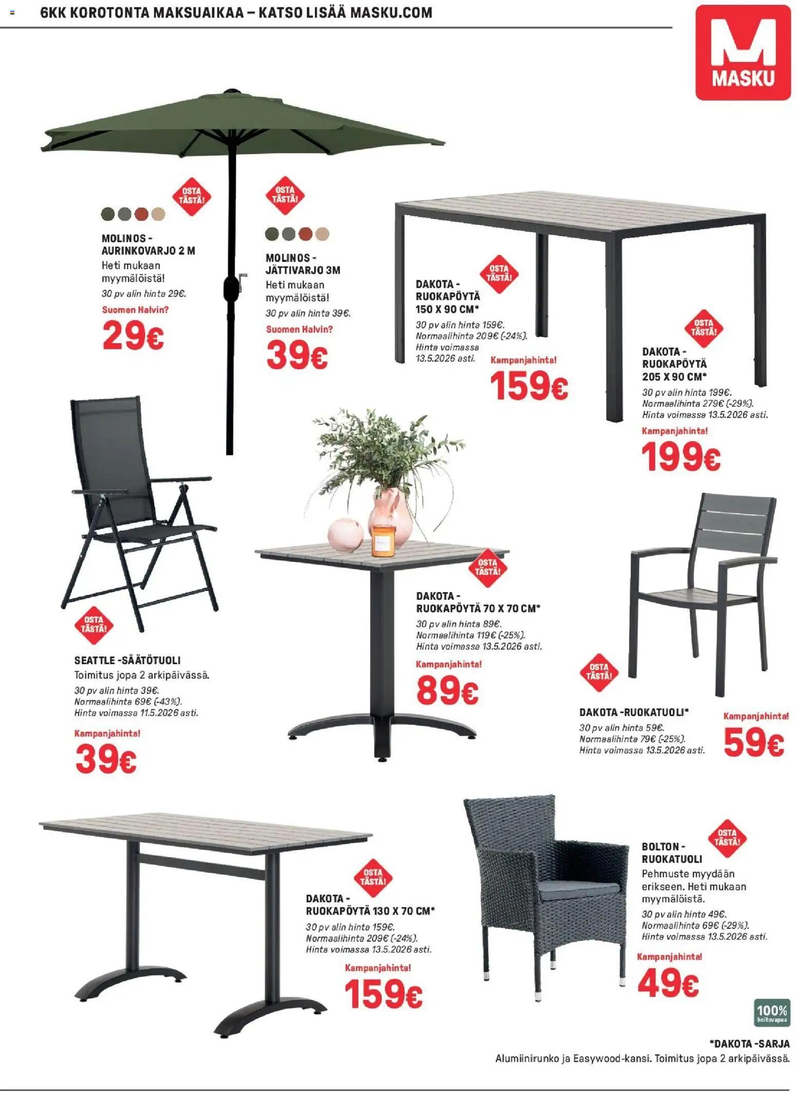Masku tarjoukset – voimassa 28.04.2026 alkaen | Sivu: 7