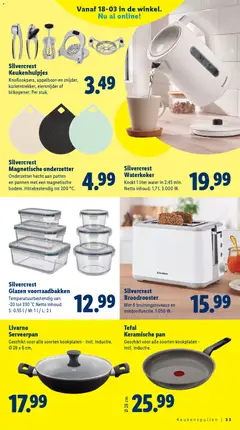Lidl folder - Magazine - Voorbeeld van een folder van Lidl, geldig van 05.03.2026 | Pagina: 23 | Producten: Livre pour enfants, Pan, Waterkoker, Toaster