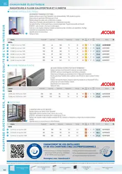 Rexel - Prévisualisation de Rexel - Brochure Chauffage Électrique, ECS, PAC AIR-AIR Et Qualite De L´Air Interieur valide à partir de 18.11.2025 | Page: 14 | Produits: Poids, Plinthe, Radiateur, Huile