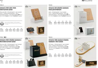 Lyreco - Branding solutions 2024 - Förhandsvisning av reklamblad från butik Lyreco aktuell från 12.03.2024 | Sida: 275 | Produkter: Laddare, USB