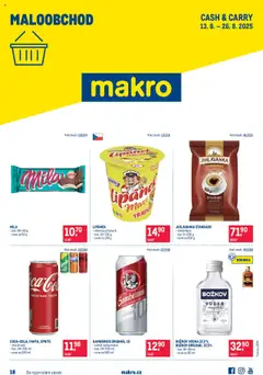 Náhled letáku Makro leták - Maloobchod od 13.08.2025