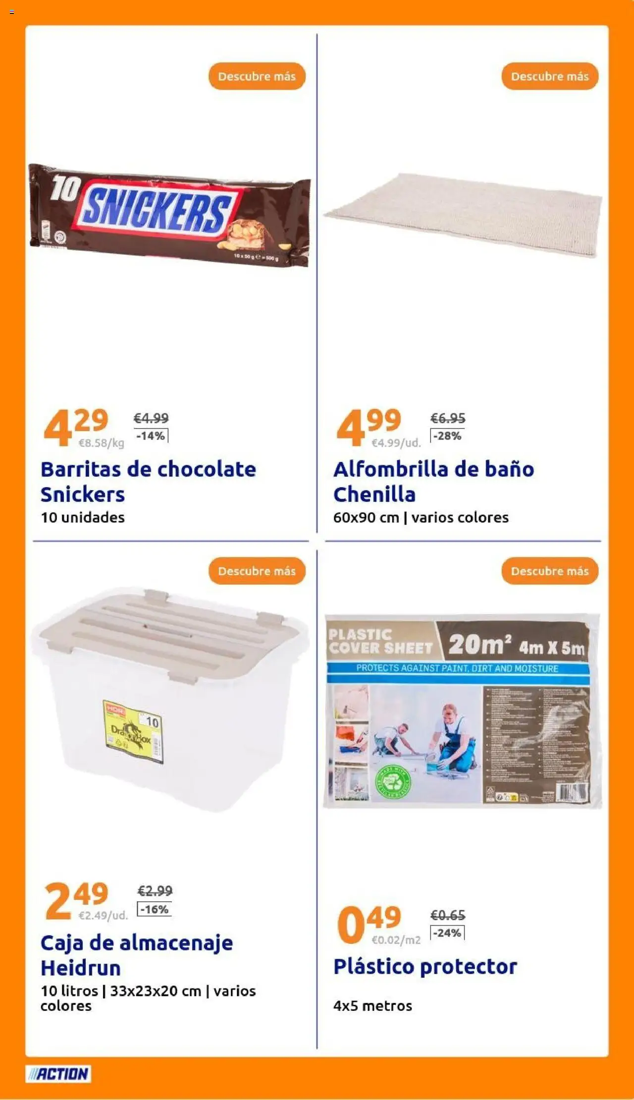 Action - Action ES week 32 2025 │ válido desde el 06.08.2025 | Página: 23 | Productos: Chocolate, Almacenaje, Caja, Baño