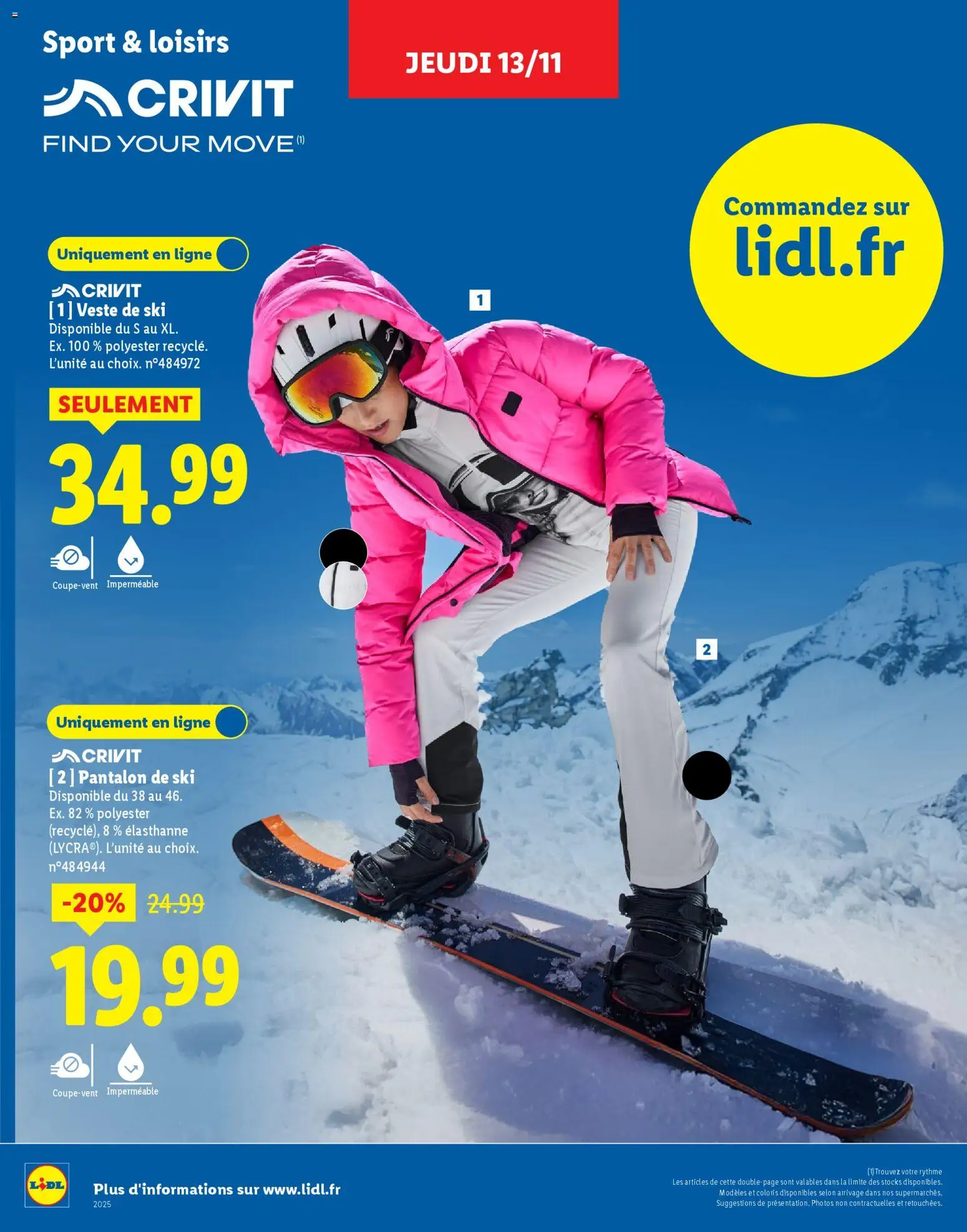 {H1} | Page: 8 | Produits: Veste de ski, Ski, Veste, Pantalon