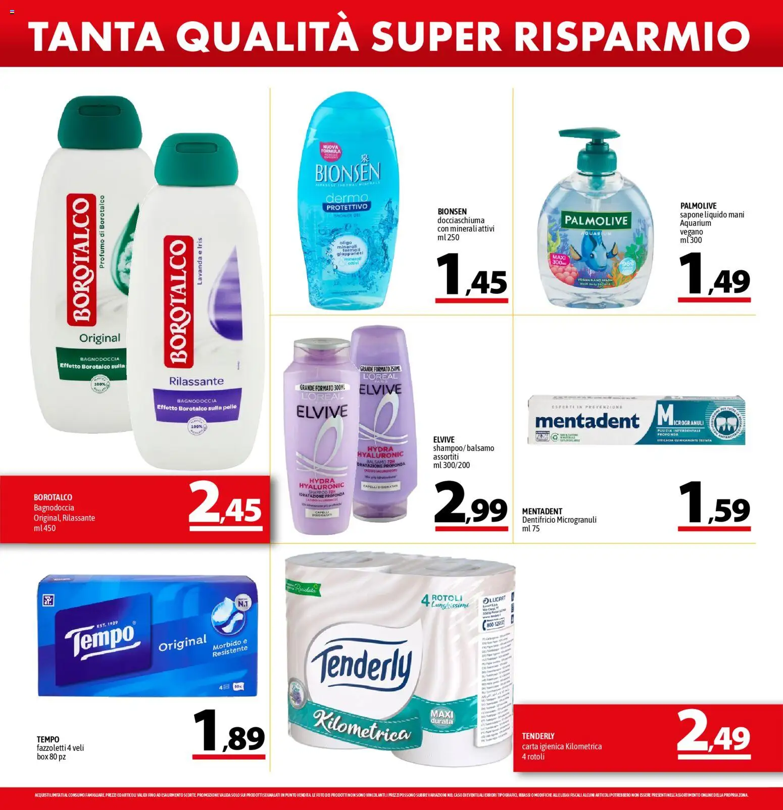 Volantino A&O del 13.11.2025 | Pagina: 14 | Prodotti: Balsamo, Carta igienica, Patate, Lavanda