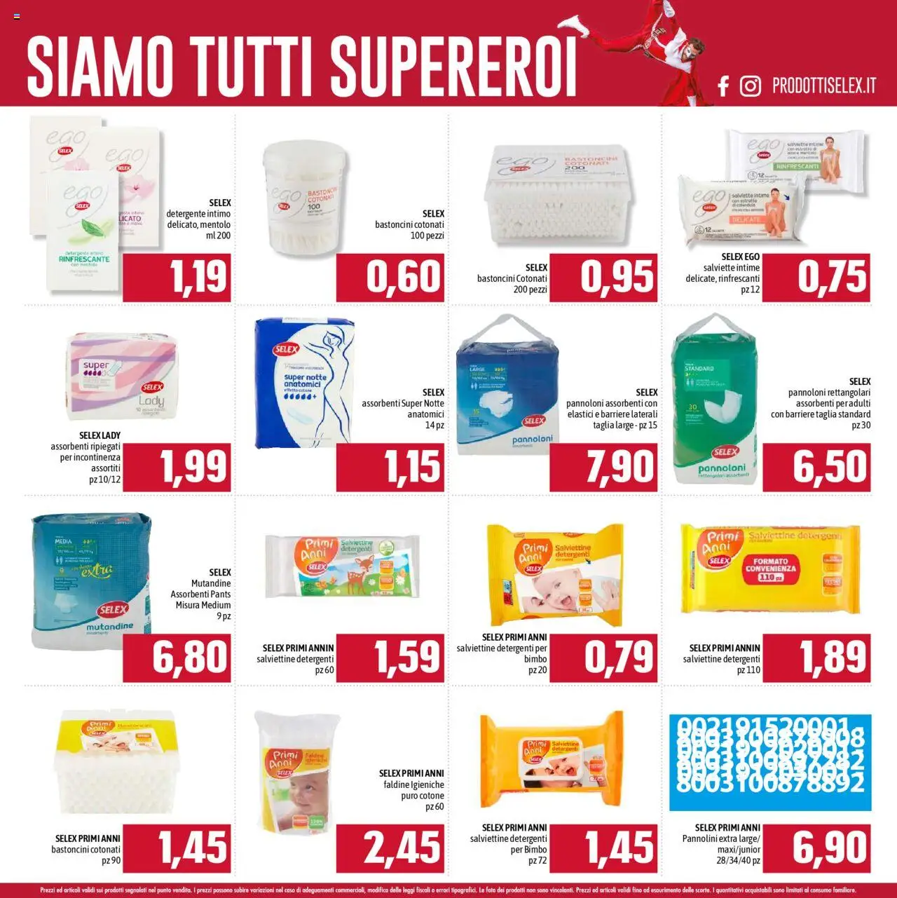 Volantino Emisfero del 01.09.2025 | Pagina: 21 | Prodotti: Pannolini, Detergente intimo, Detergente, Mutandine
