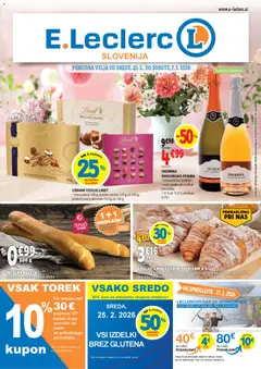 E.leclerc katalog akcije – veljaven od 25.02.2026