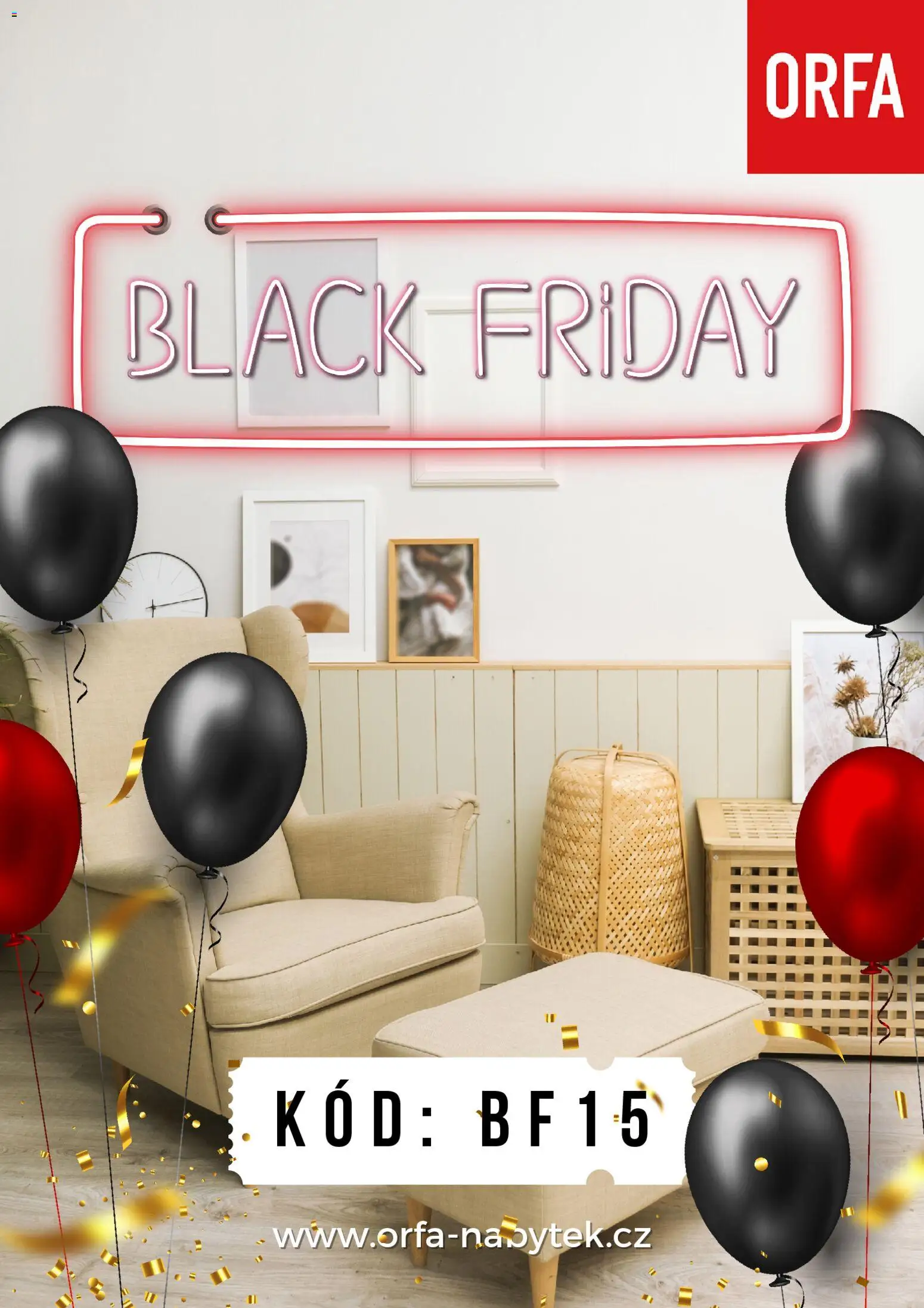 ORFA nábytek Black Friday od 24.11.2025 | Strana: 1
