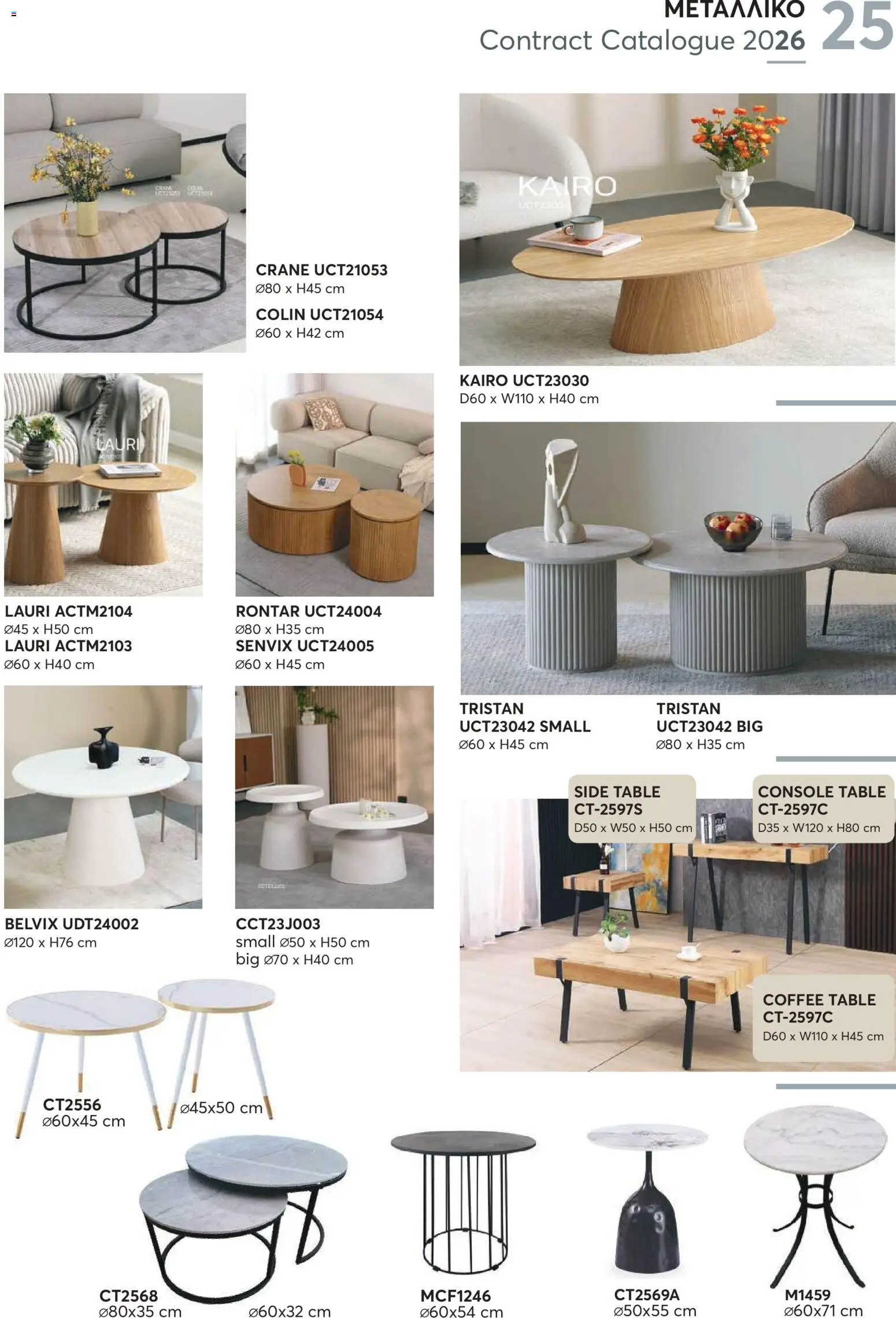 Aletraris Furniture Κατάλογος – σε ισχύ από 01.01.2026 | Σελίδα: 25