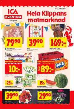 ICA Kvantum - Klippan - Förhandsvisning av reklamblad från butik ICA Kvantum aktuell från 04.08.2025