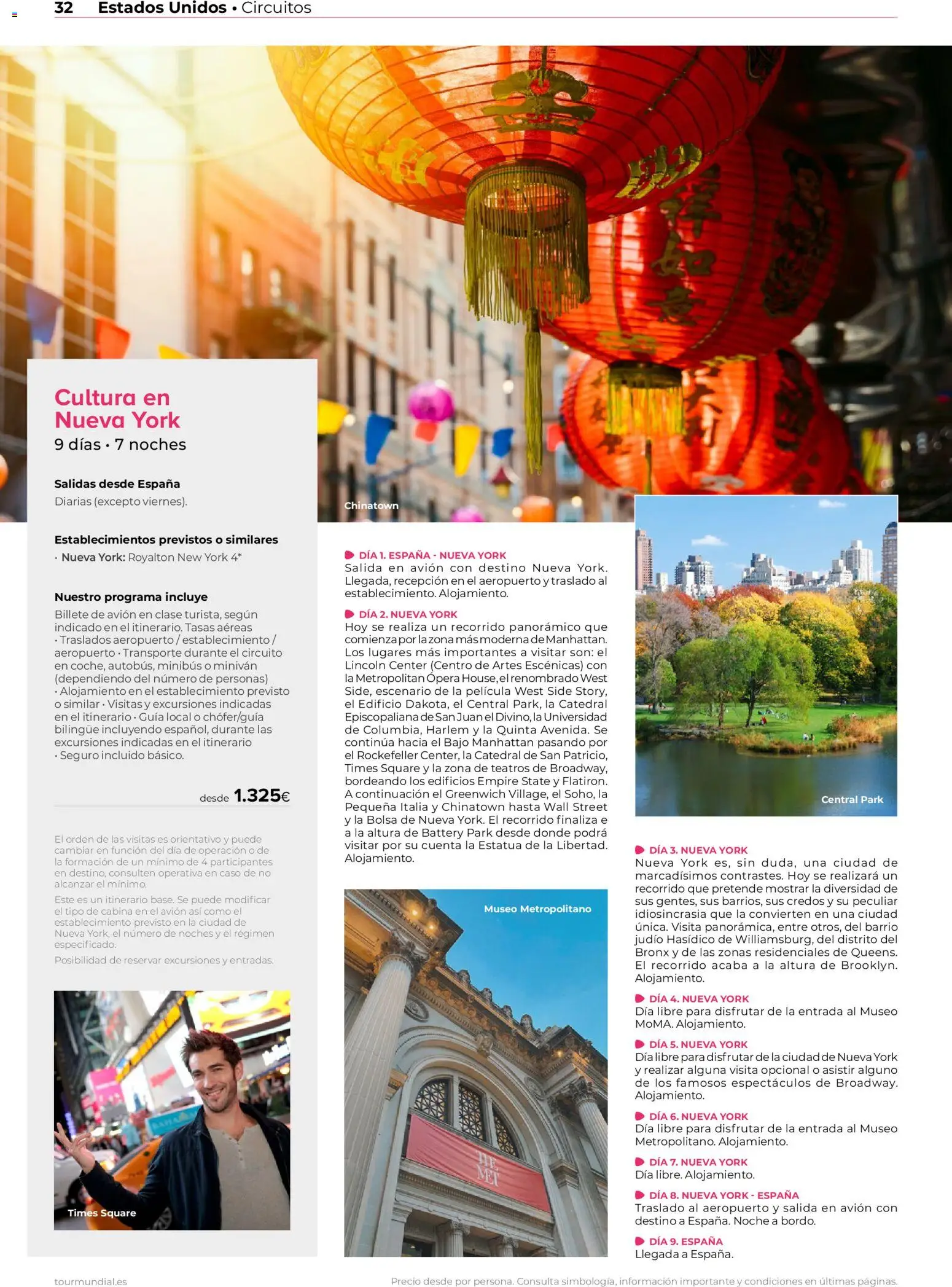 Viajes El Corte Inglés Norteamérica y Caribe │ válido desde el 01.01.2026 | Página: 32 | Productos: Bolsa