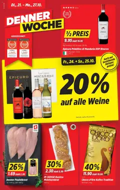 Chicco d'Oro Kaffee Tradition, Bohnen, 1 kg ab 21.10.2025 gültig | Seite: 1