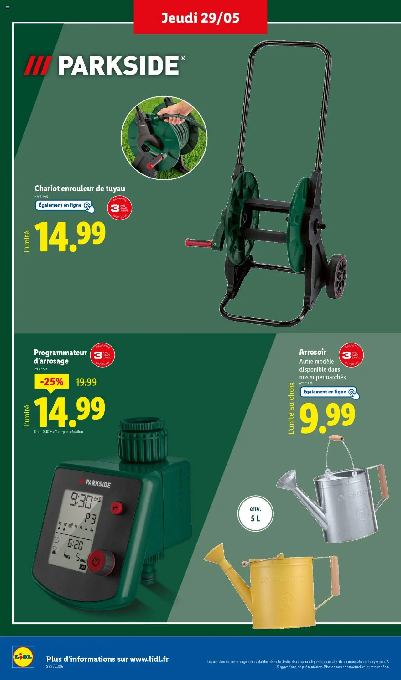  | Page: 8 | Produits: Enrouleur de tuyau, Tuyau, Arrosoir