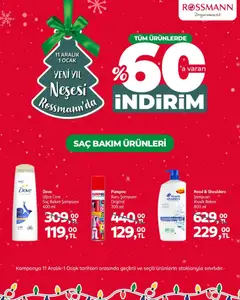 11.12.2025 tarihinden itibaren geçerli olan Rossmann kataloğu önizlemesi