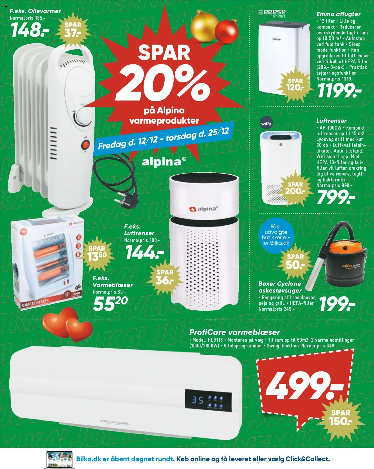 Bilka tilbudsavis – gyldig fra 12.12.2025 | Side: 34 | Produkter: Luftrenser