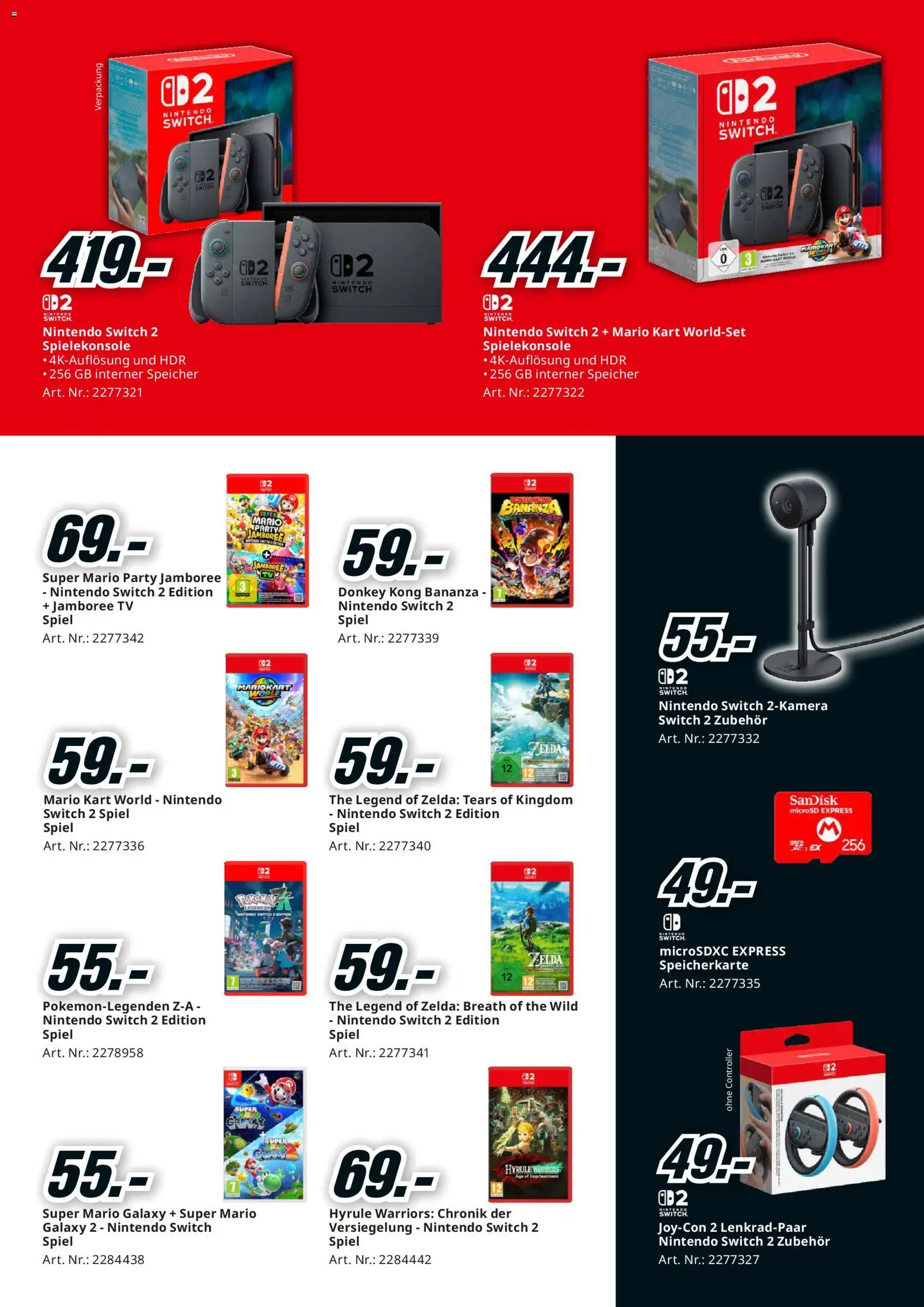 Media Markt - Black Friday – gültig ab 02.11.2025 | Seite: 9 | Produkte: TV, Spiel, Speicherkarte