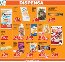 Anteprima del volantino Prix volantino Abano Terme valido a partire dal 27.03.2026 | Pagina: 10 | Prodotti: Biscotti, Zucchero, Croissant, Frollini