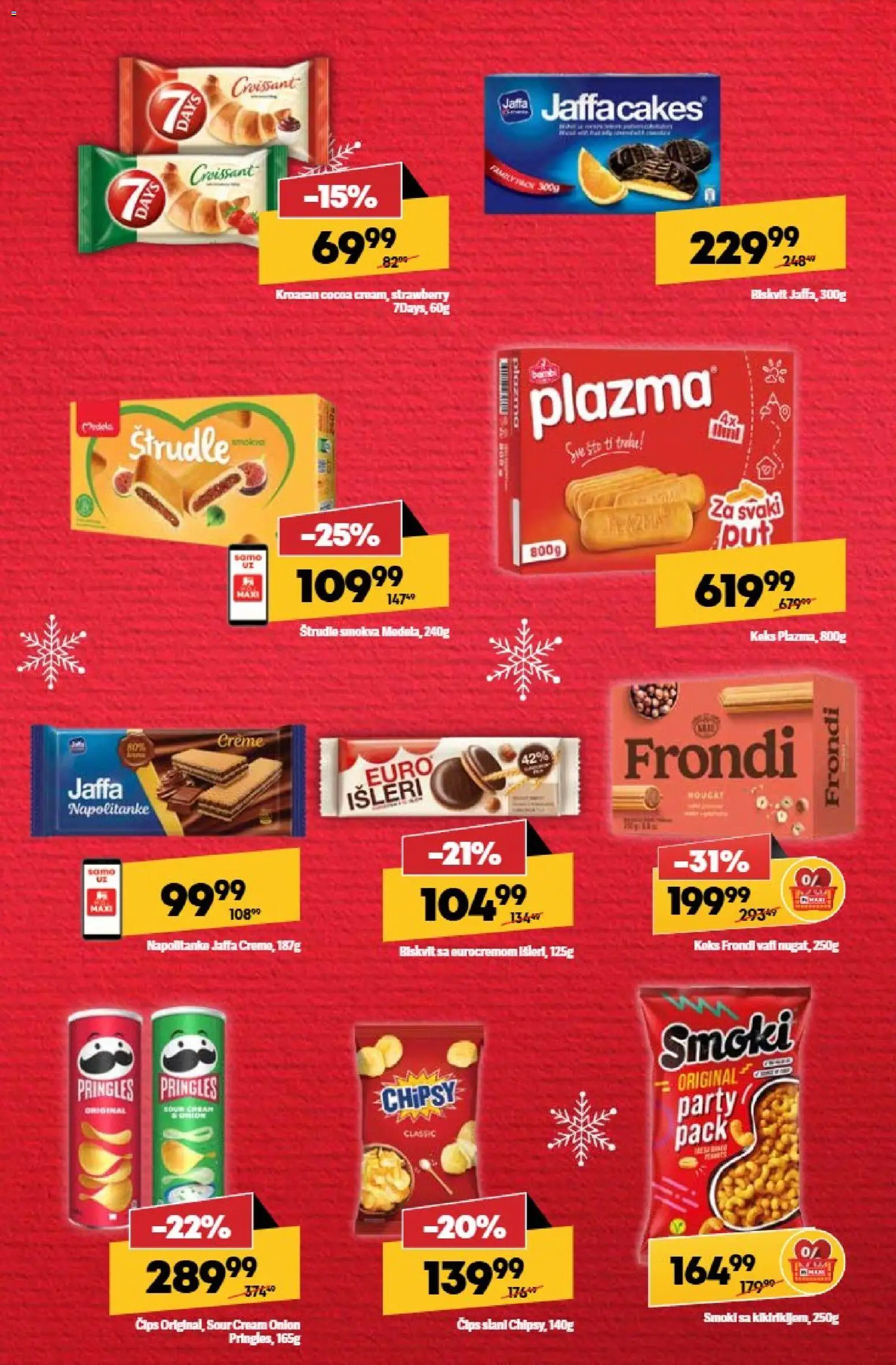 Maxi katalog - važi od 22.12.2025 | Strana: 29 | Proizvode: Keks, Smoki, Sto, Kroasan