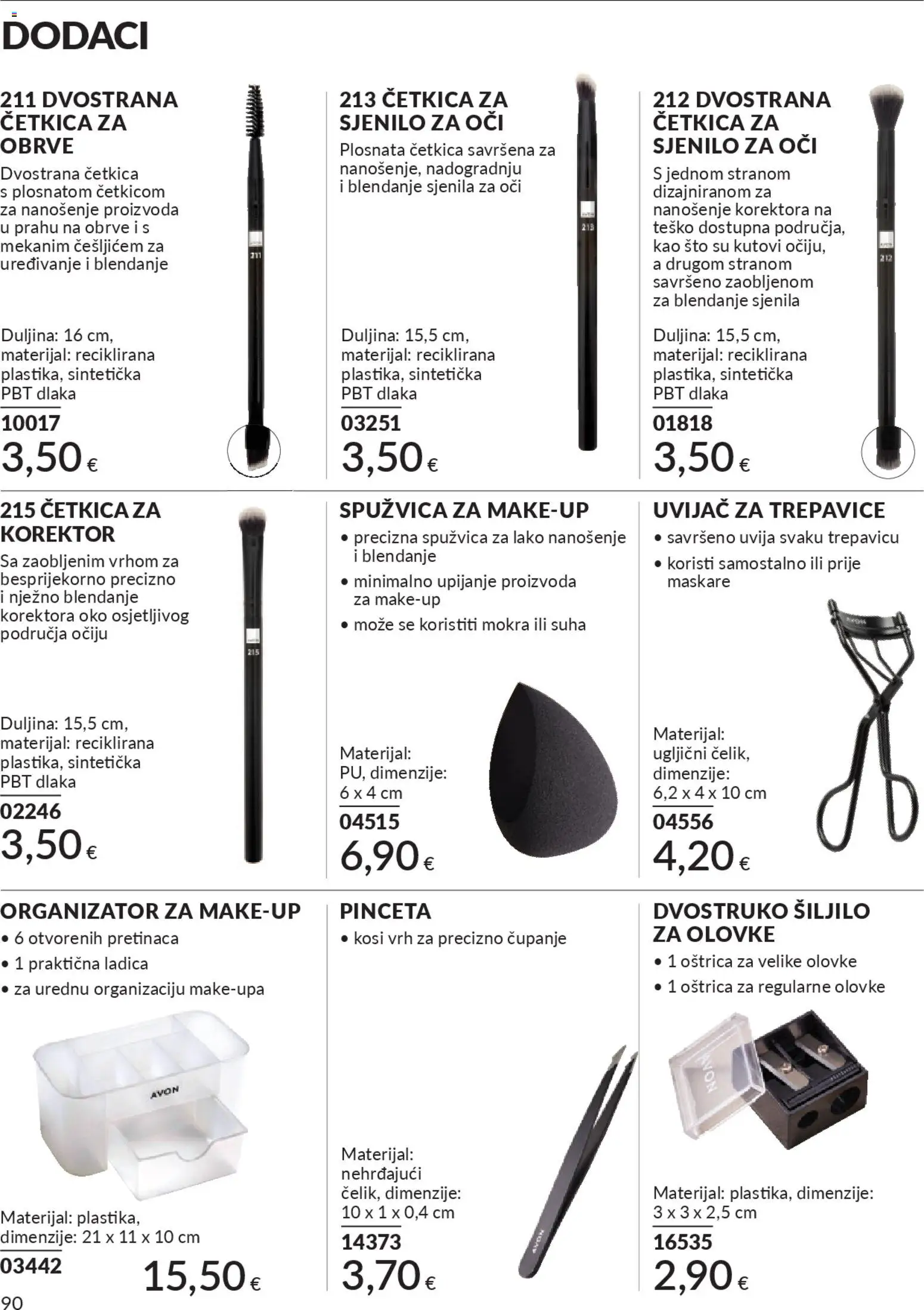Avon katalog | vrijedi od 01.12.2025 | Stranica: 94 | Proizvodi: Šiljilo, Sjenilo za oči, Korektor