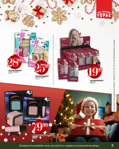 Pogląd oferty "Topaz Gazetka - Podaruj dobre chwile" - ważna od 04.12.2025 | Strona: 3