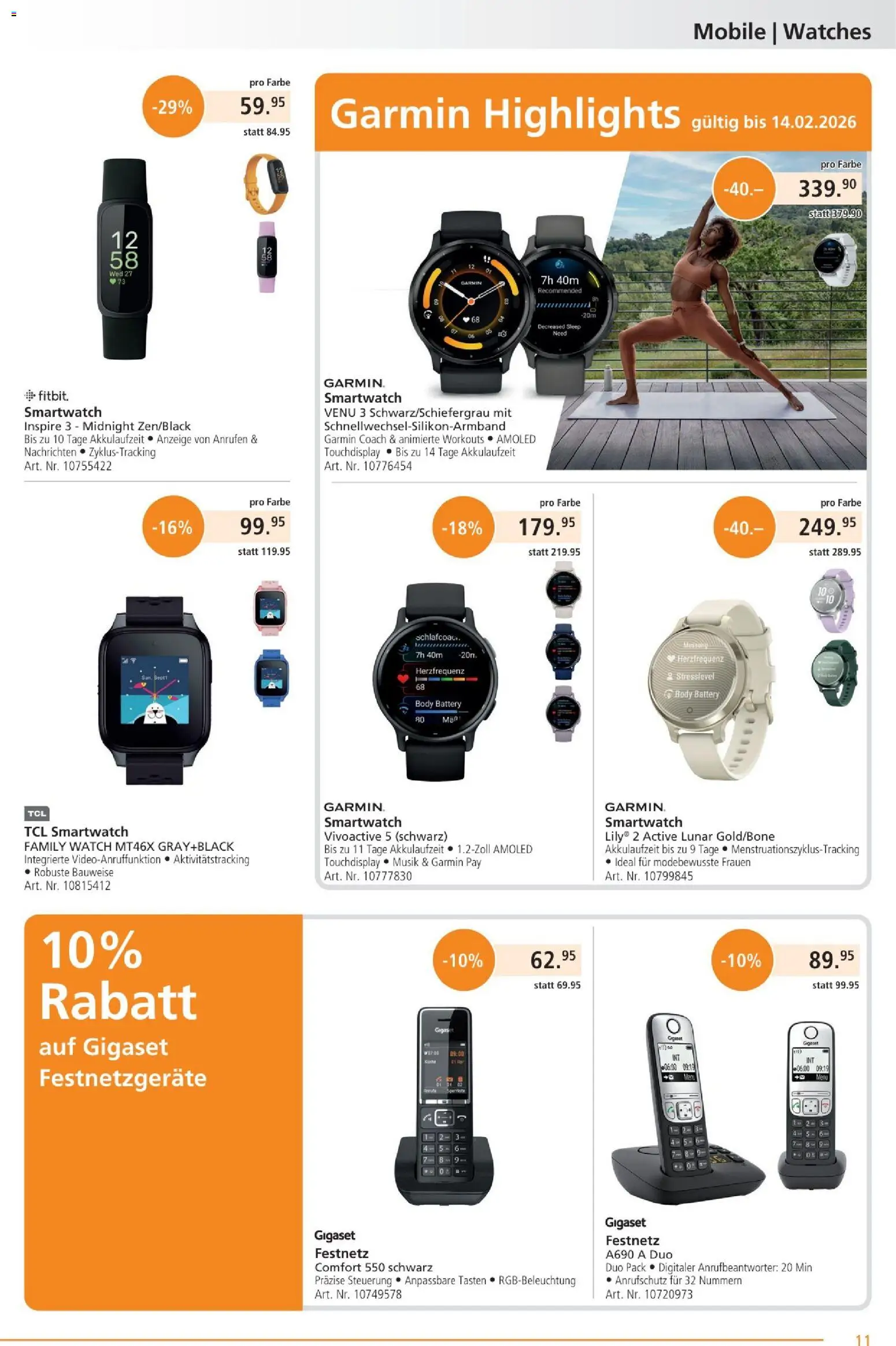 Fust Aktionen – gültig ab 26.01.2026 | Seite: 11 | Produkte: Smartwatch
