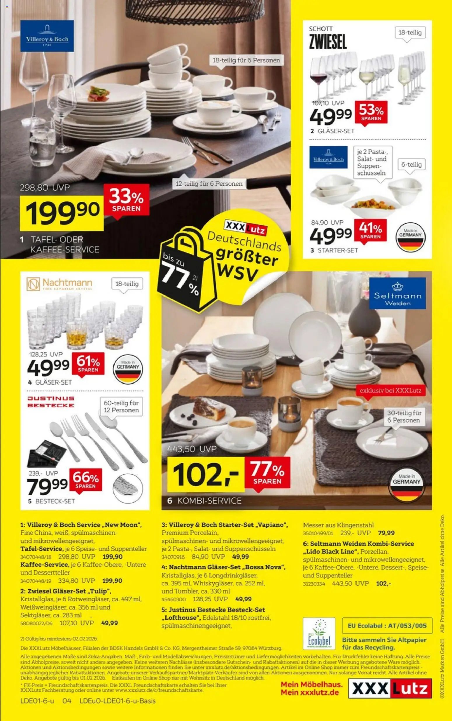 XXXL Lutz Deutschlands größter WSV – gültig ab 18.01.2026 | Seite: 14