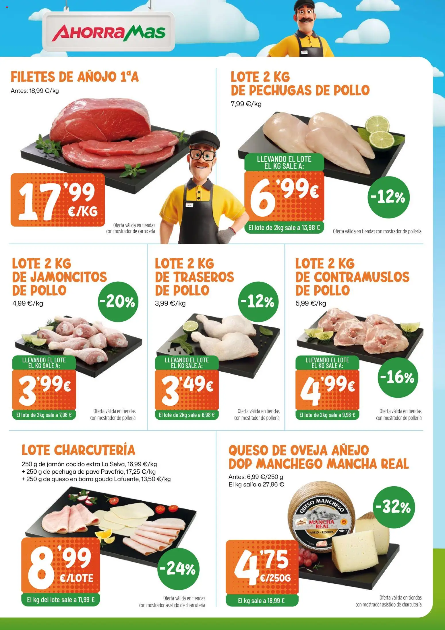 AhorraMas folleto │ válido desde el 26.03.2026 | Página: 3 | Productos: Queso de oveja, Queso, Jamón, Jamón cocido