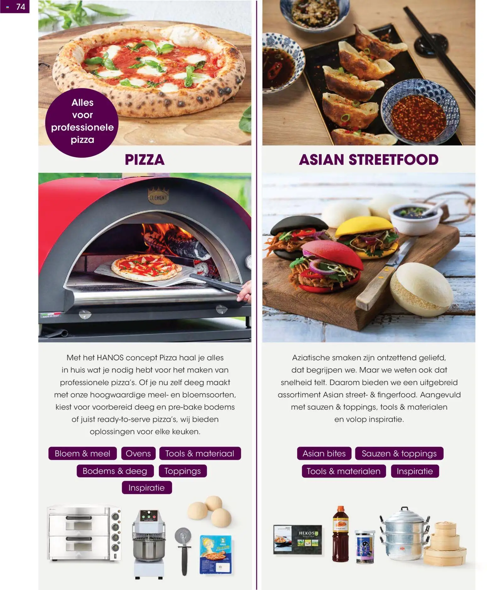 {H1} | Pagina: 74 | Producten: Pizza, Deeg