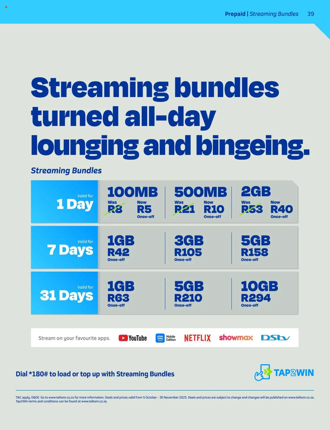 New Telkom catalogue – valid from 05.10.2025 | Page: 37