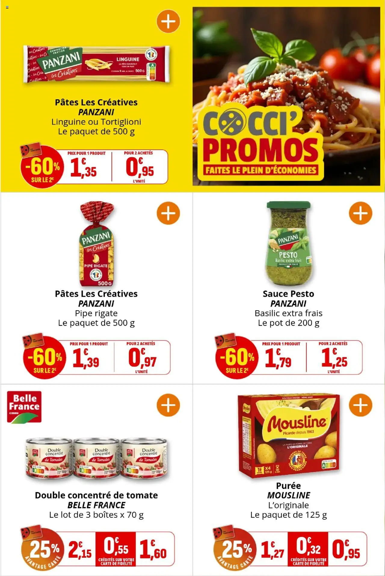  | Page: 24 | Produits: Pomme de terre, Pesto, Concentré de tomate, Tomates