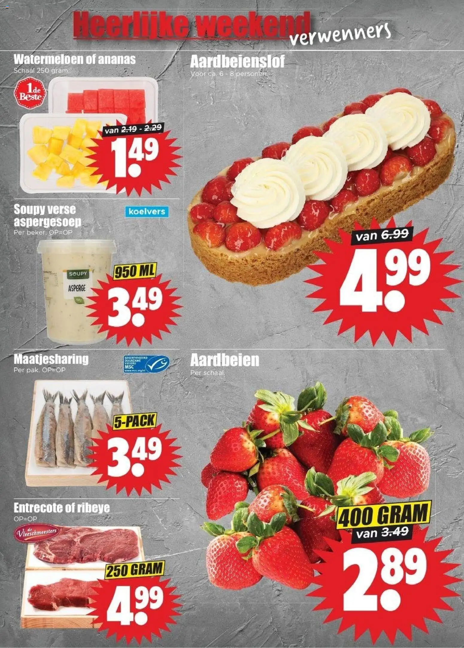 {H1} | Pagina: 28 | Producten: Ananas, Aardbeien, Watermeloen, Schaal