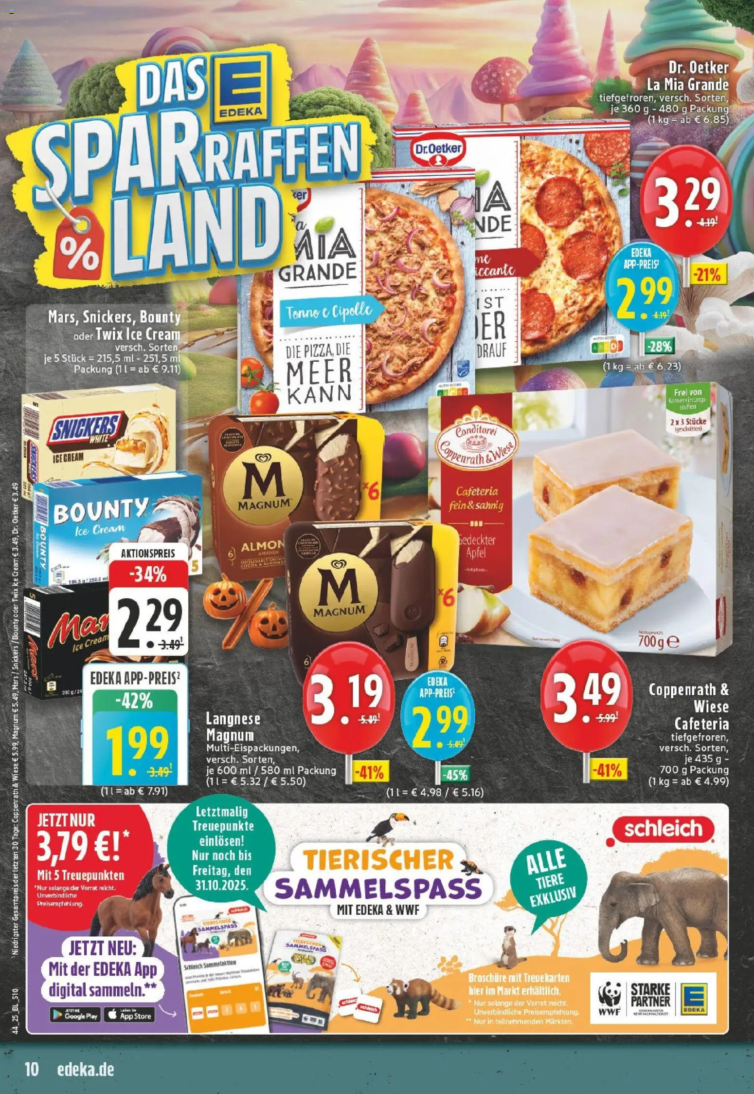 Edeka prospekt Bad Marienberg	 – gültig ab 26.10.2025 | Seite: 10 | Produkte: Äpfel, Snickers, Mars, Twix