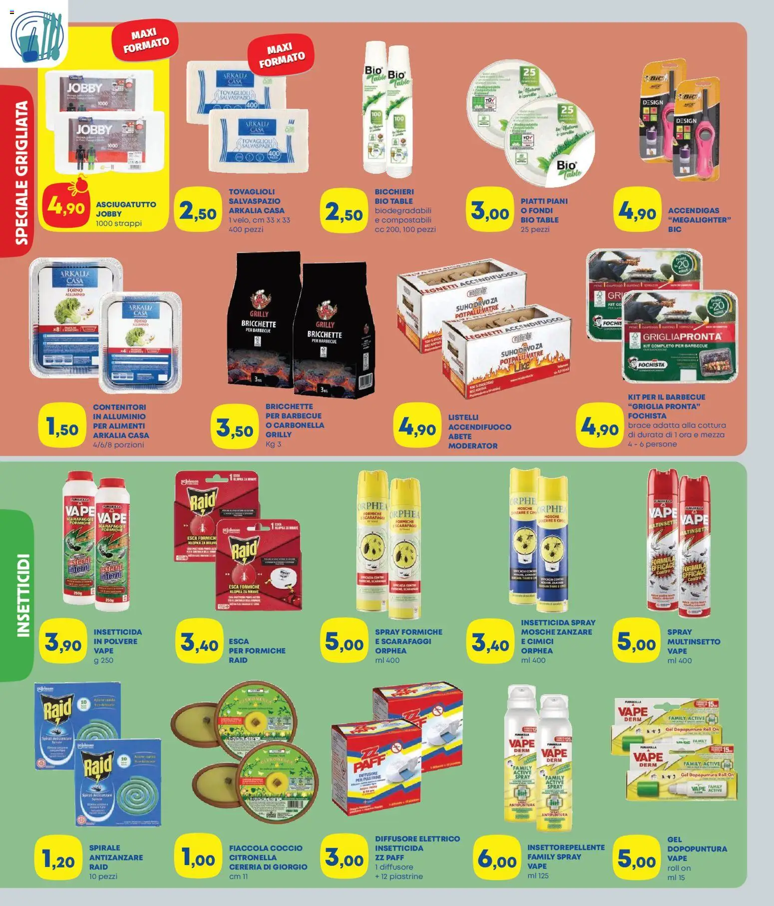 Volantino Panorama del 23.04.2026 | Pagina: 8 | Prodotti: Citronella, Forno, Asciugatutto, Alluminio
