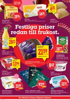 BREDBAR LEVERPASTEJ, PASTEJKÖKET 150-200g Olika sorter Gäller ej kyckling Jämförpris 56:15-74:87 kr/kg Lägsta 30-dgrspris 12:90 kr - Förhandsvisning av reklamblad från butik Willys aktuell från 16.03.2026 | Sida: 4