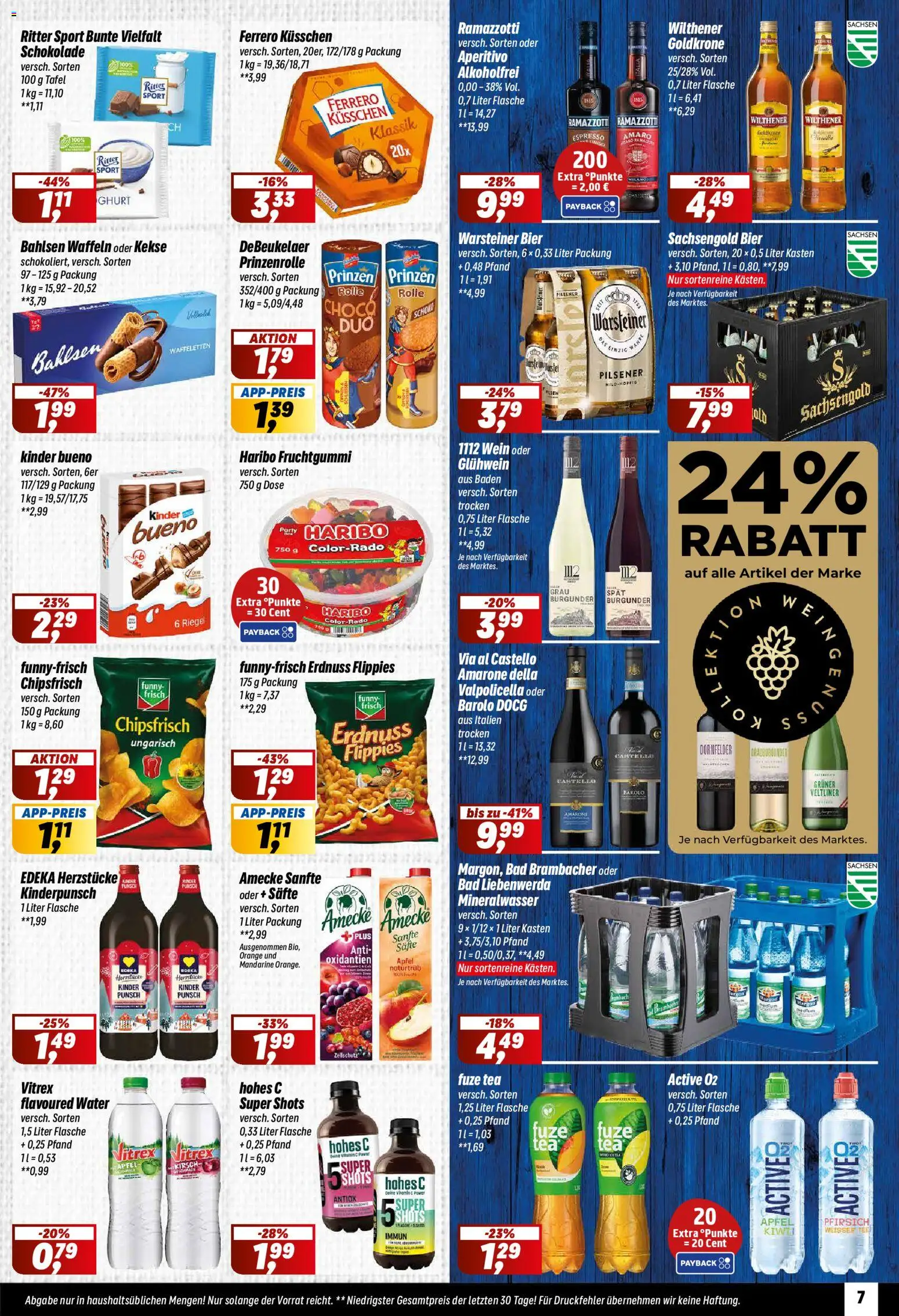 Simmel Prospekt 	 – gültig ab 17.11.2025 | Seite: 7 | Produkte: Fuze tea, Wein, Kekse, Ramazzotti