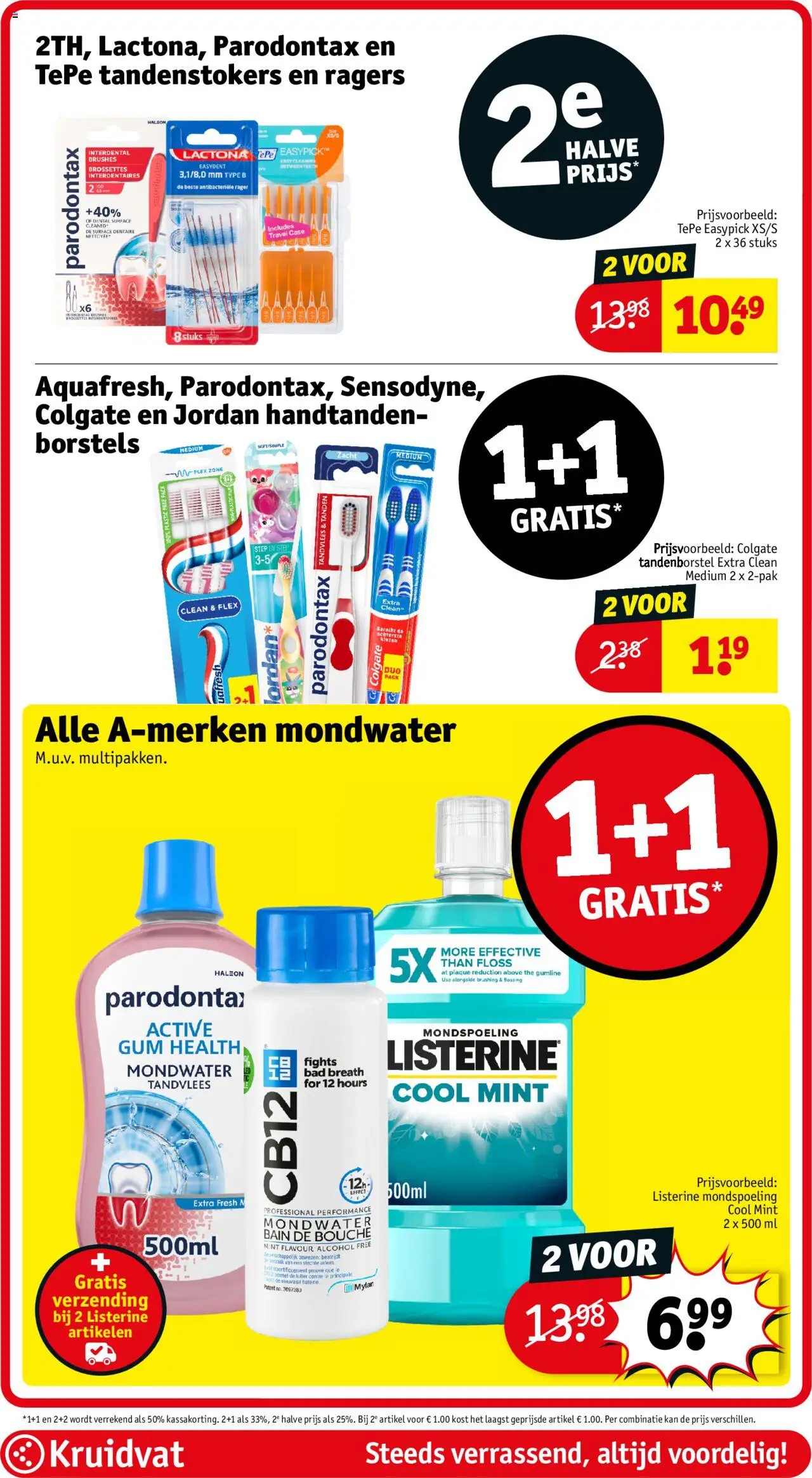 {H1} | Pagina: 56 | Producten: Tandenborstel, Mondwater, Gum, Bad