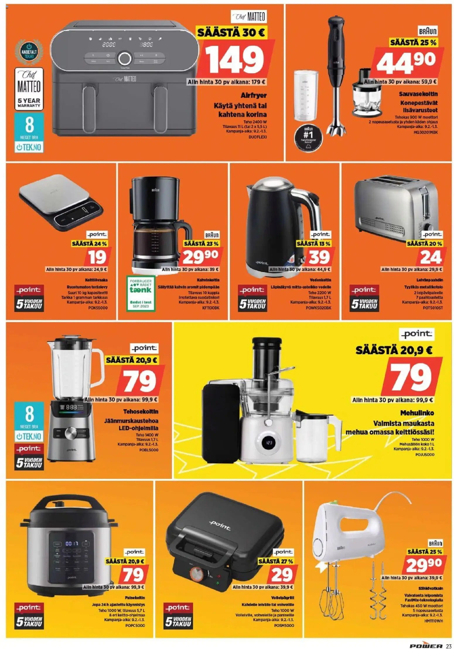 Power tarjoukset – voimassa 09.02.2026 alkaen | Sivu: 23