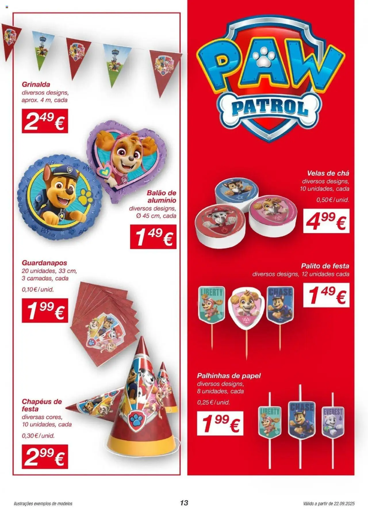 KIK - folheto  │ válido de 21.09.2025 | Página: 13 | Produtos: Guardanapos, Chá, Velas