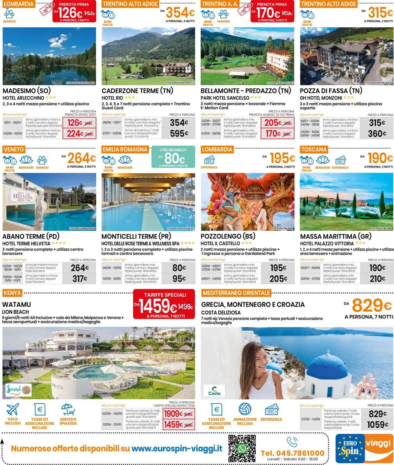 Volantino Eurospin del 05.06.2025 | Pagina: 19 | Prodotti: Piscina, Coperta