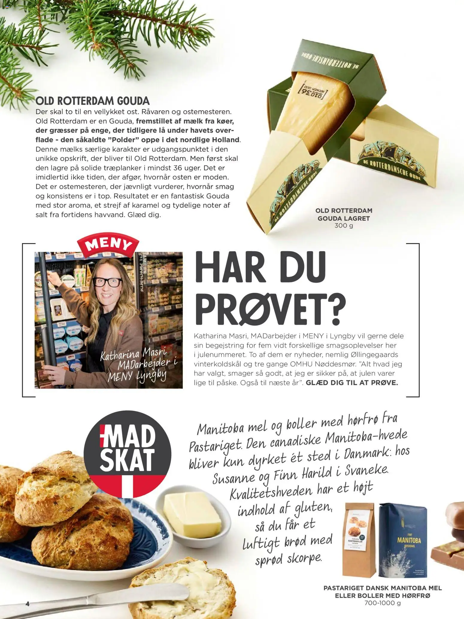 Meny tilbudsavis – gyldig fra 28.11.2025 | Side: 4 | Produkter: Mælk, Brød, Mel, Salt