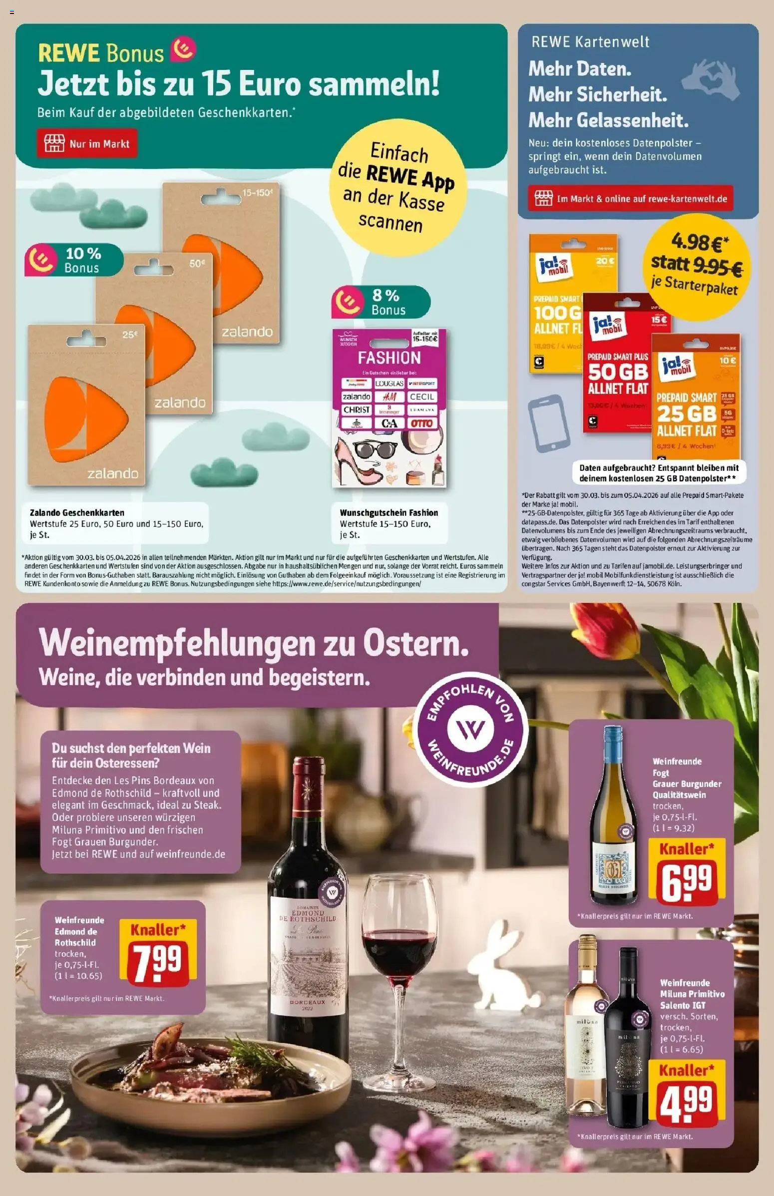 Rewe Prospekt Asslar	 – gültig ab 30.03.2026 | Seite: 29 | Produkte: Wein