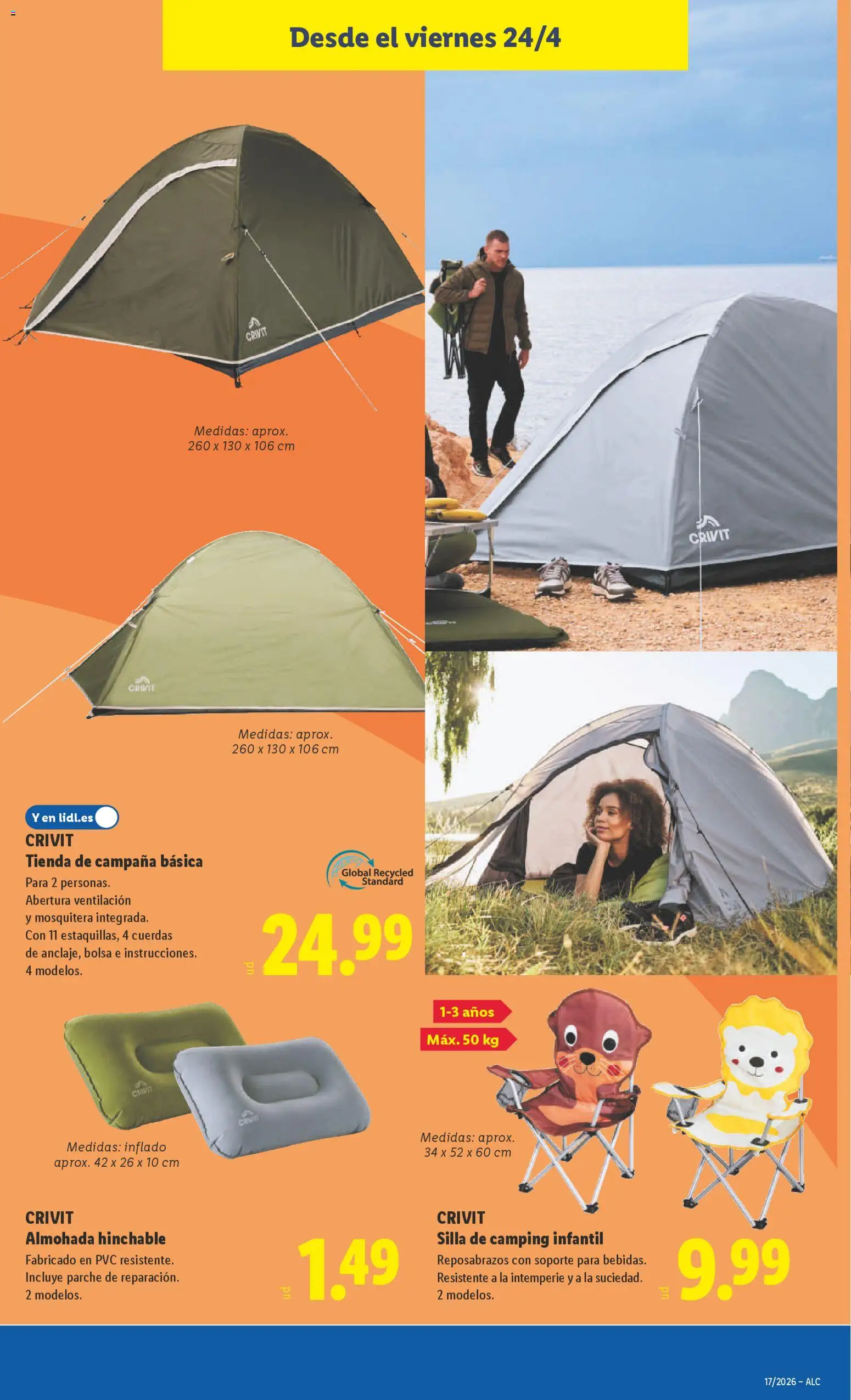 Lidl folleto de bazar │ válido desde el 20.04.2026 | Página: 25 | Productos: console Nintendo Switch, Bolsa, Almohada, Silla