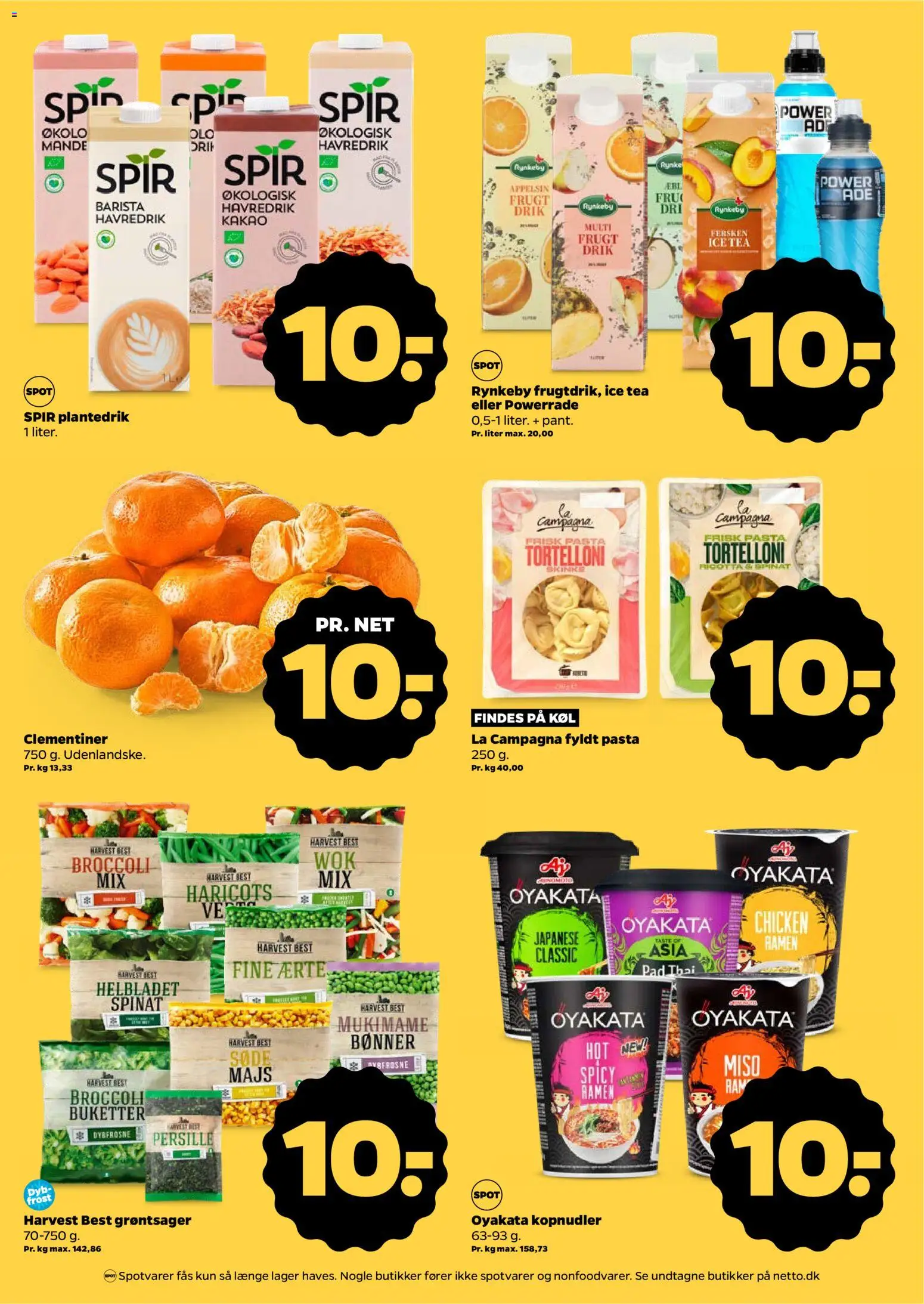 Netto tilbudsavis – gyldig fra 25.10.2025 | Side: 2 | Produkter: Skinke, Kopnudler, Majs, Persille