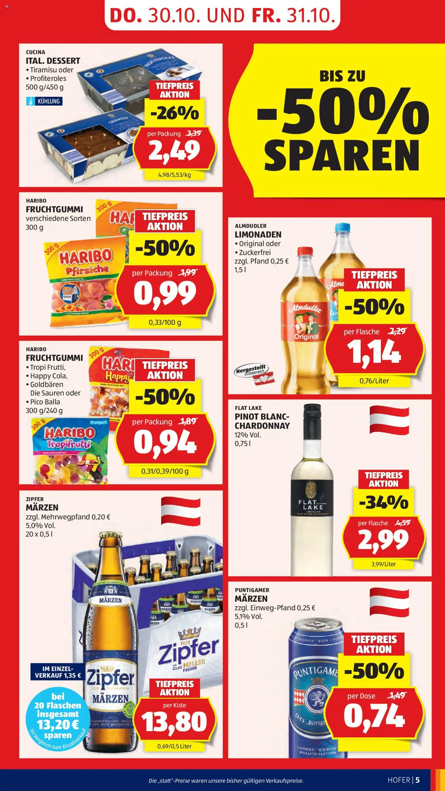 Hofer Flugblatt gültig ab 30.10.2025 | Seite: 7