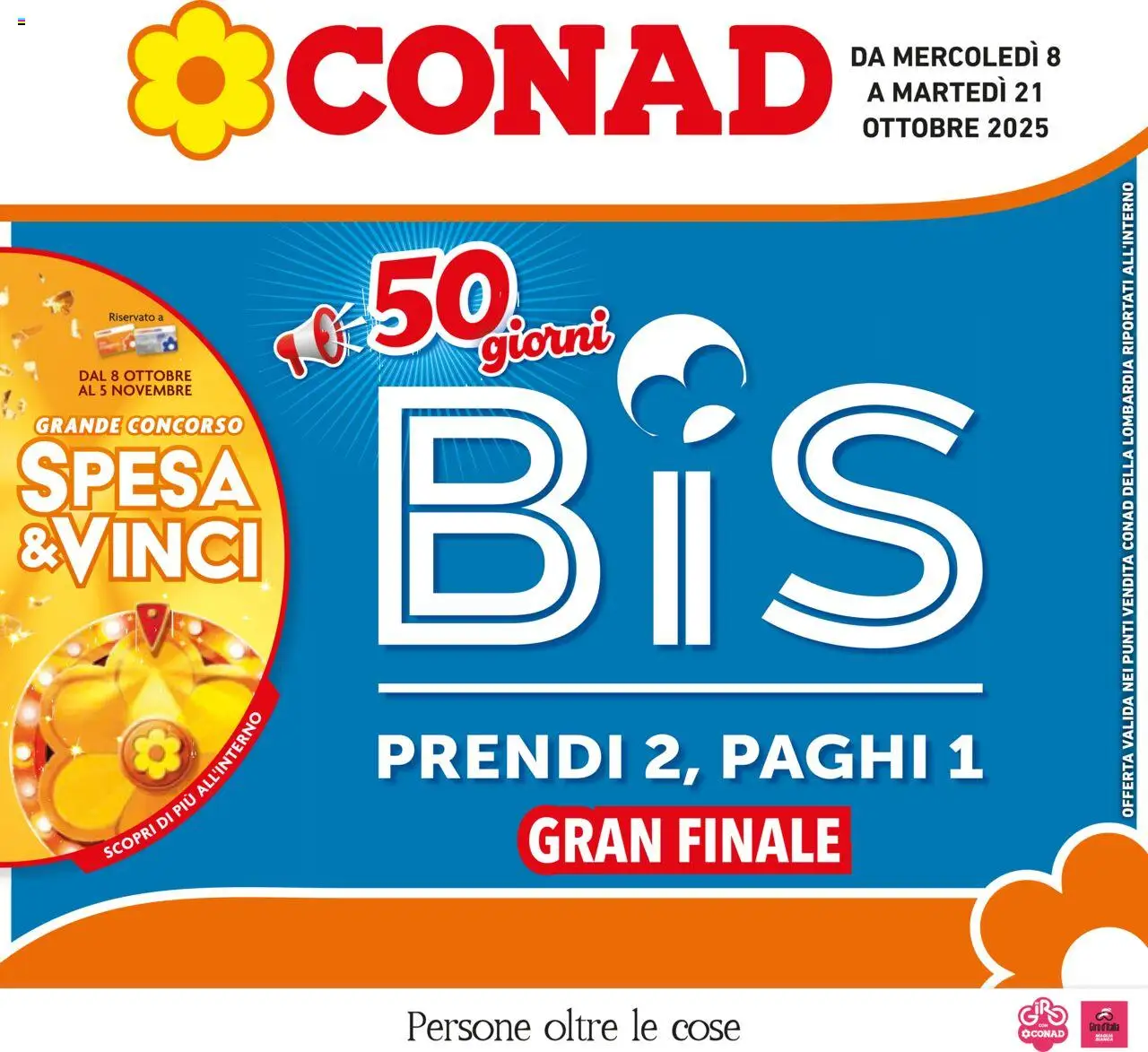 Volantino Conad del 08.10.2025 | Pagina: 1