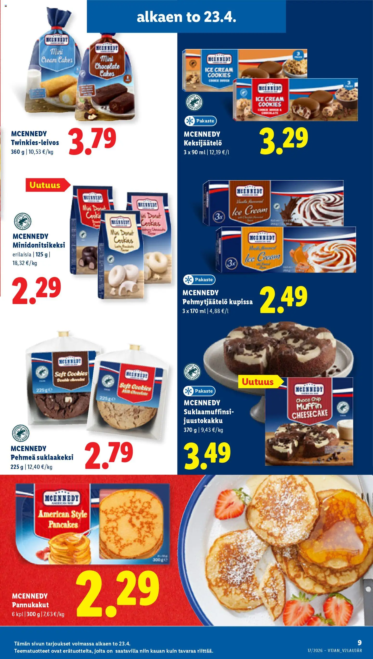 Lidl tarjoukset - Tampere – voimassa 23.04.2026 alkaen | Sivu: 9